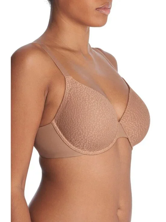 🆕NATORI Comfort Evolution Convertible Underwire Bra 34DDD Buff Beige #731337 - Picture 4 of 11